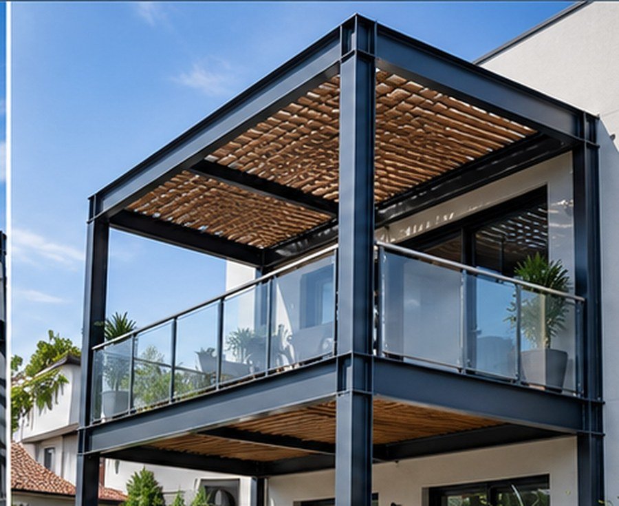 Estructura metálica residencial